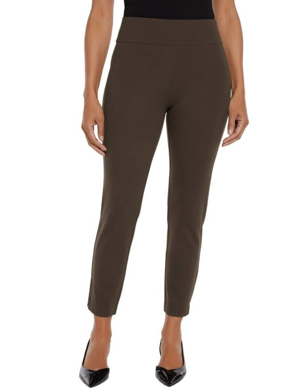 Express Brown Ankle Pants